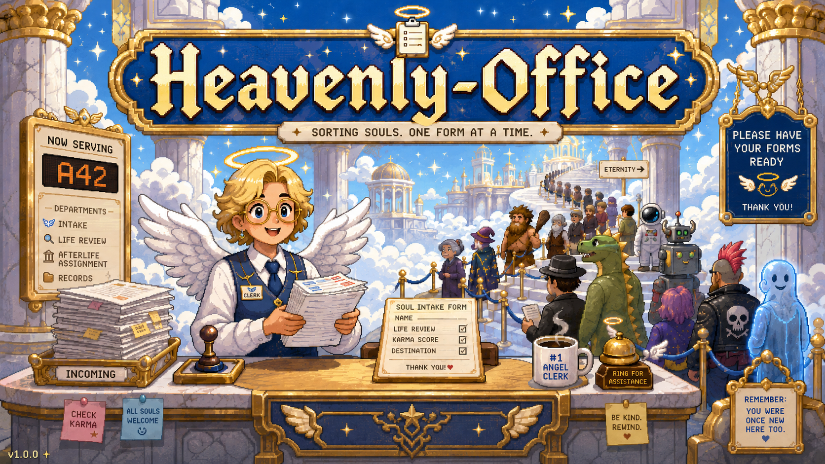 Превью игры Heavenly Office